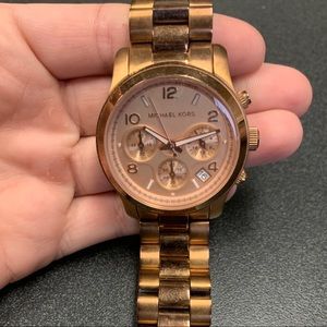 Rose Gold Michael Kors Watch